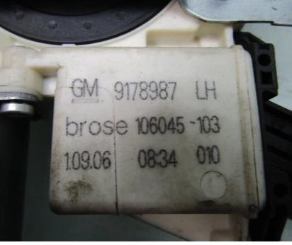 VECTRA C 06R Mechanizmus okna ľavy predný Mechanizmus 9178987