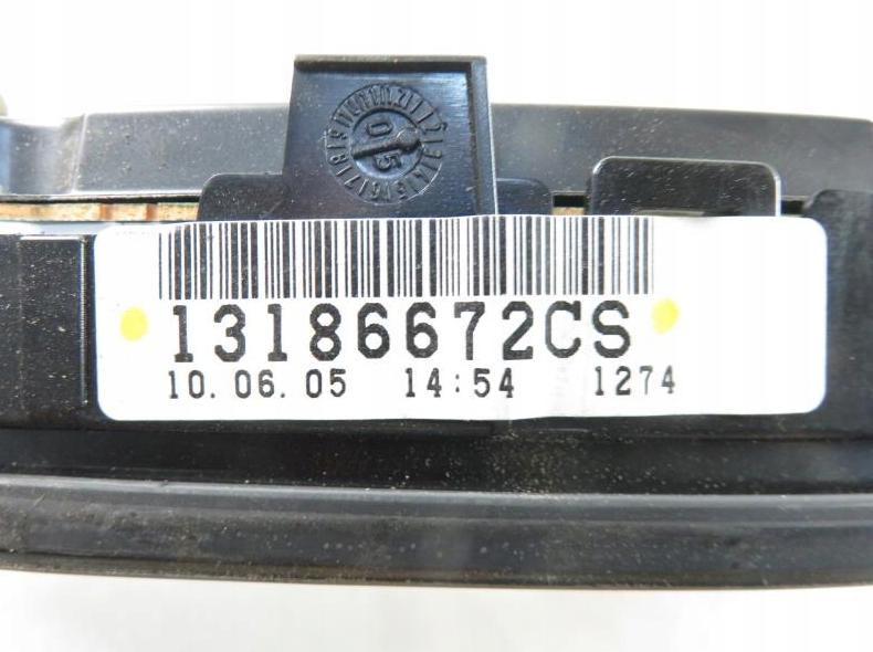 prístrojovka: OPEL SIGNUM 1.9 CDTI 150 13186672CS