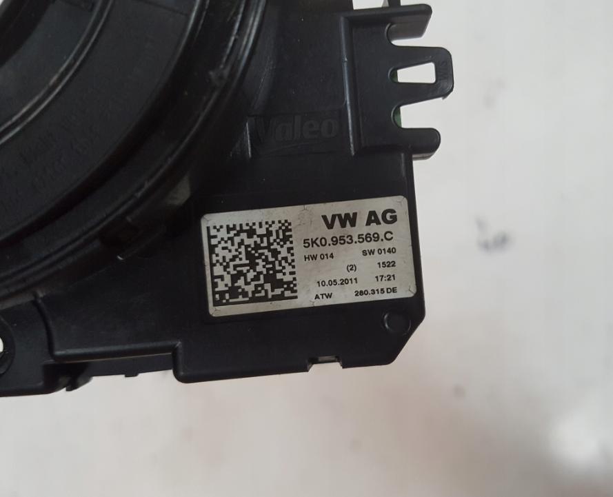 SKODA OCTAVIA 2 II LIFT 08r- Krúžok, slimák airbag navijaky