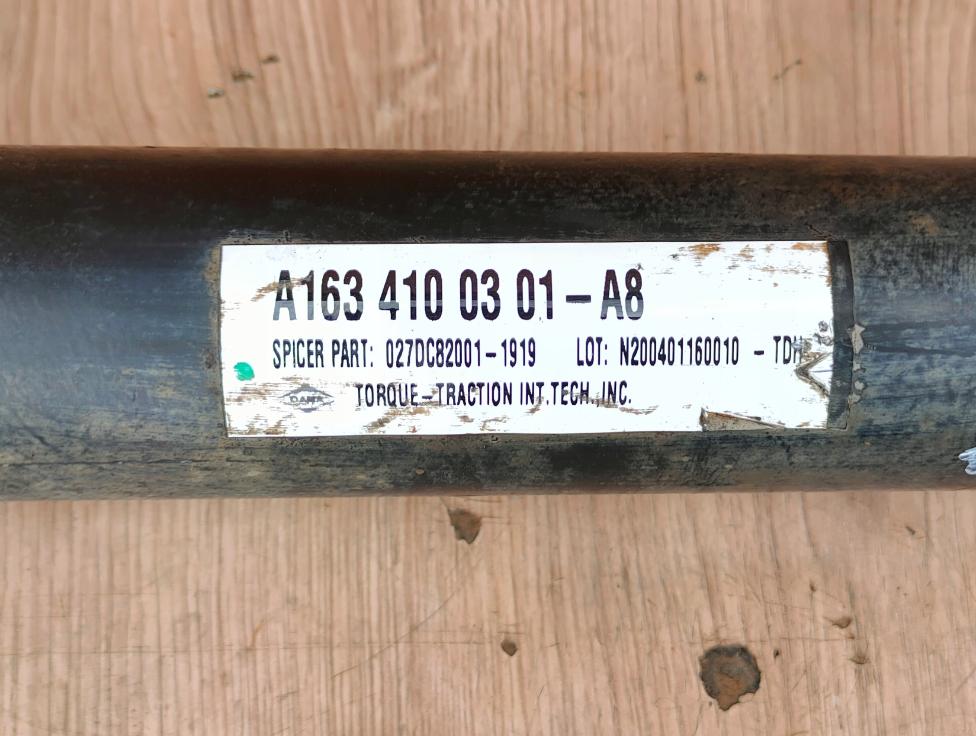 MERCEDES ML W163 2.7 CDI Kardaň, hriadeľ hnací A1634100301