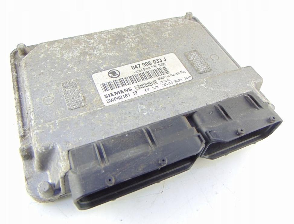 riadiaca jednotka-modul: Skoda FABIA I 6Y 1.4MPI 047906033J 5WP4018112