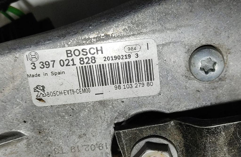 Mechanizmus stieračov PEUGEOT 308 II T9 17-21 EURO