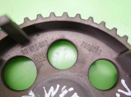 koleso vačkového hriadeľa  OPEL ZAFIRA A I 1.6 16V 90412898 2008062