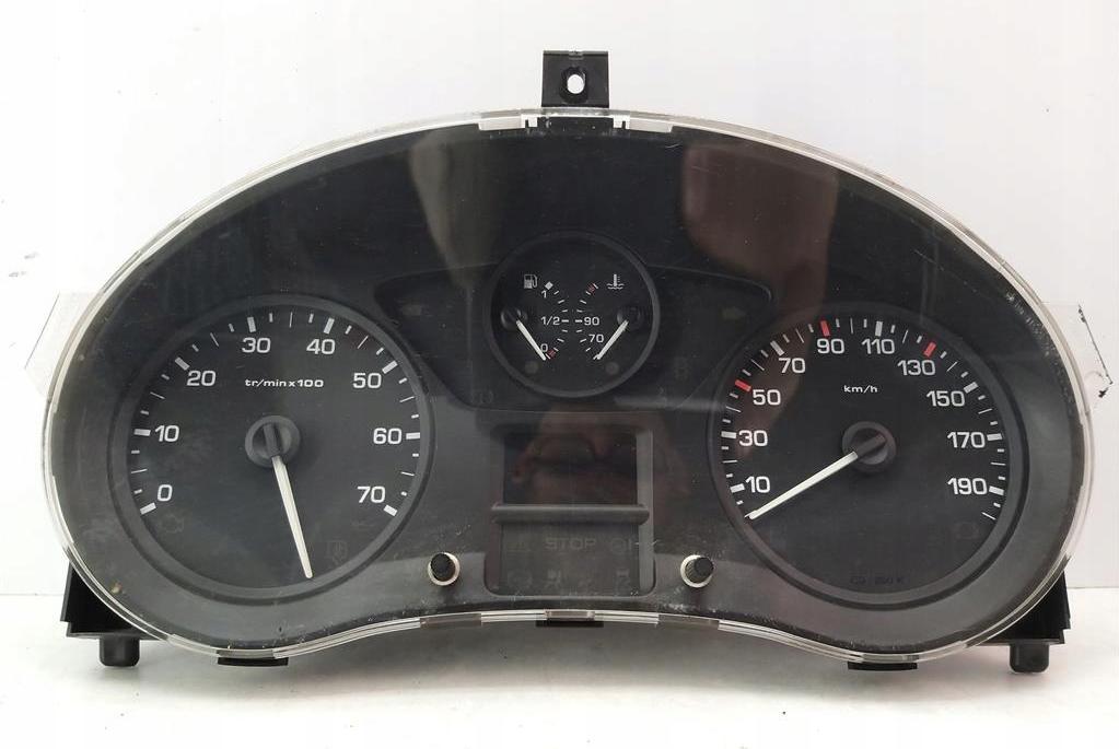 Přístrojová deska hodiny: Scudo: Peugeot Expert