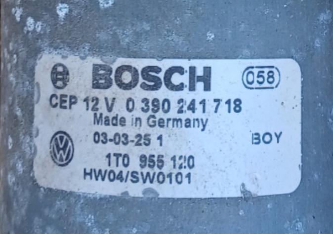 VW TOURAN I Mechanizmus stieračov pravy 1T0955024B 1T0955120