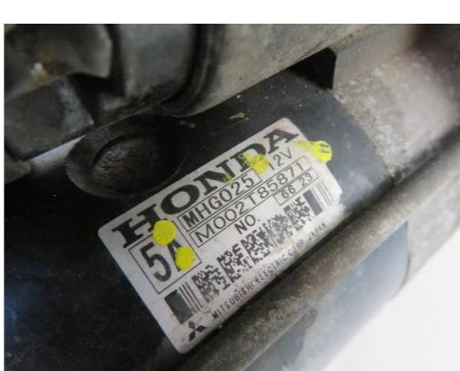 Štartér HONDA CIVIC VIII 2.2 CTDi: M002T85871