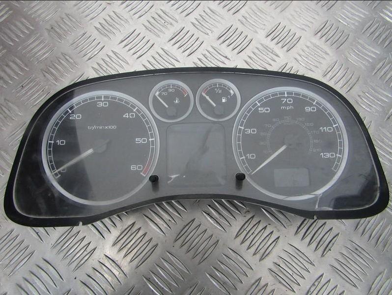 prístrojovka/ budíky hodiny: Peugeot 307 21651870-3