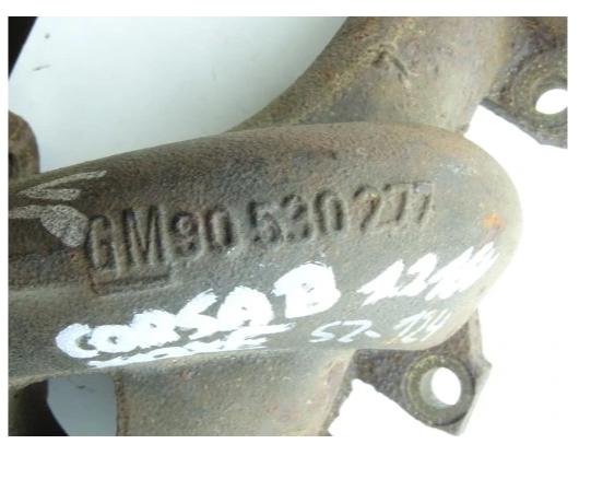 OPEL CORSA B 98- 1.2 16V X12XE Potrubie VYČERPAT: 90530277