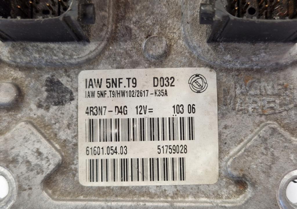 Fiat Stilo - riadiaca jednotka motora - IAW