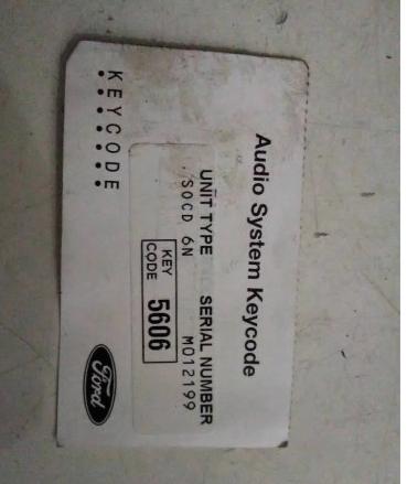 Radio  Ford Radio sony  3M5F18C821BE