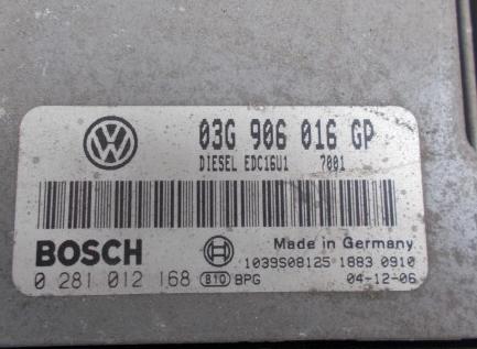 Volkswagen Caddy         riadiaca jednotka motor 03G906016GP