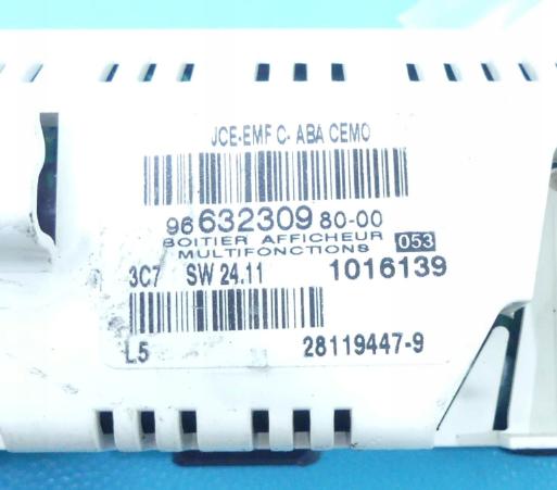 Dislpej CITROEN C5 9663230980 2.0 hdi  hatchback