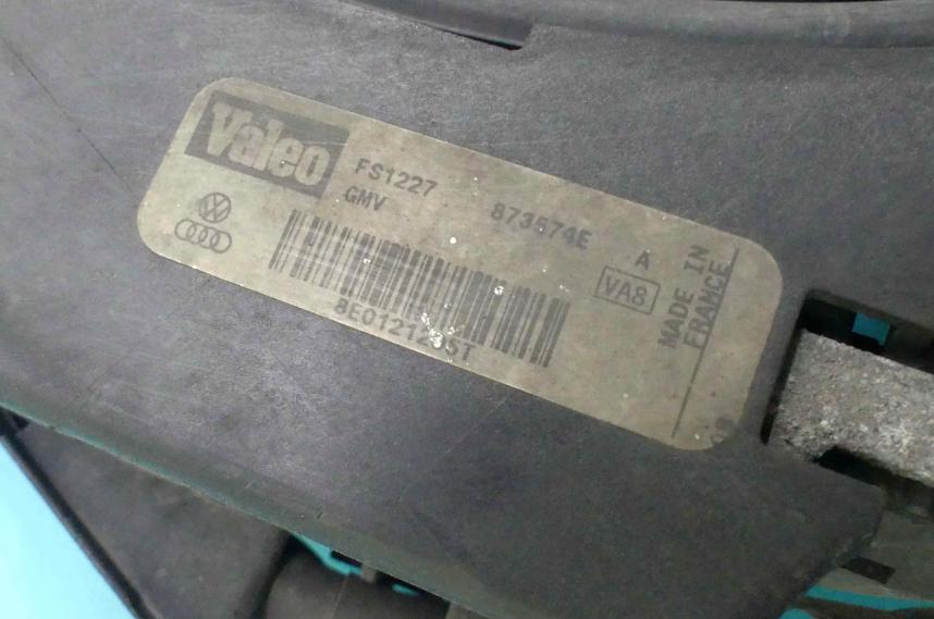Ventilátor klimatizácie AUDI A4 B6 1.9 TDI  8E0959501F