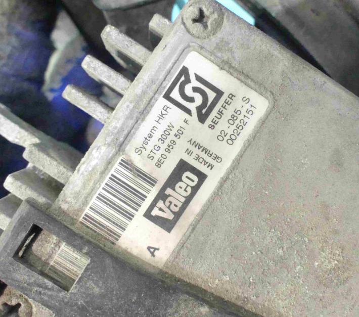 Ventilátor klimatizácie AUDI A4 B6 1.9 TDI  8E0959501F