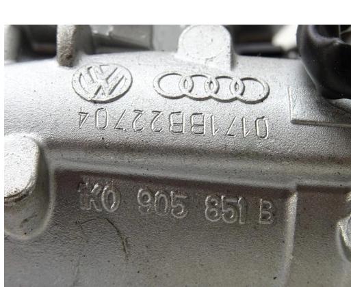 spinačka kľúč VW TOURAN 1.9TDI 1K0905851B