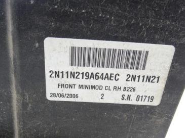 zámok predný pravy FORD FUSION 02-12 2N11N219A64AEC