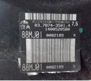 Fiat Scudo II  posilovač pumpa brzdová 1400520580