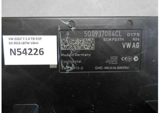 VW GOLF VII Modul Riadiaca jednotka BCM 5Q0937084CL