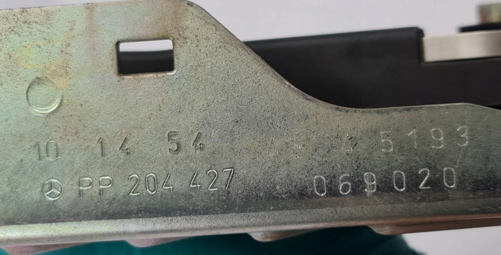 pedal brzdy ručnej brzdy MERCEDES W204 PP204427