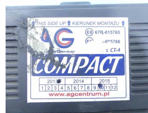 řídící jednotka modul LPG COMPACT AG plynového pedálu