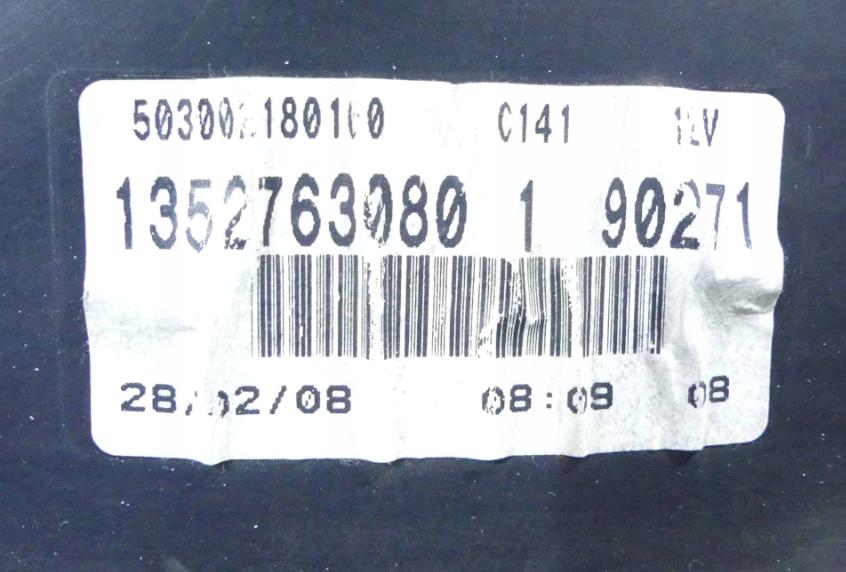 Prístrojovka FIAT FIORINO III 1352763080 1.3 JTD Európa