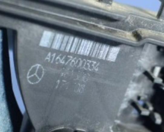 ML W164 Kľučka zadná ľavá strana A16476000334