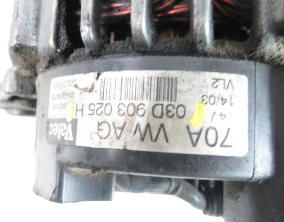 Alternátor VW POLO IV  1.2 6V 03D903025H