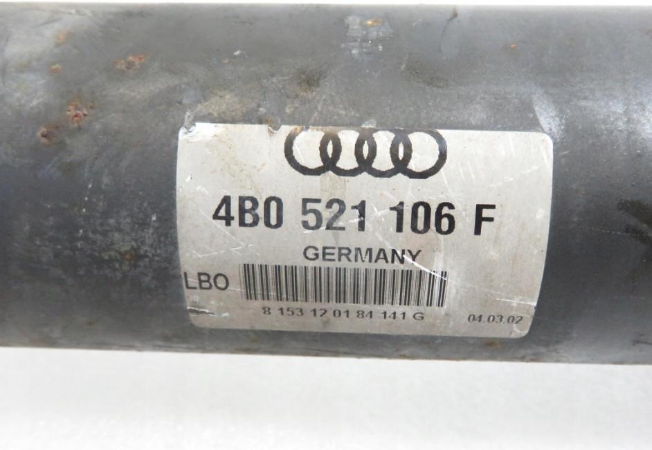 Kardaň, hriadeľ hnací AUDI A6 C5 2.5 TDI quattro