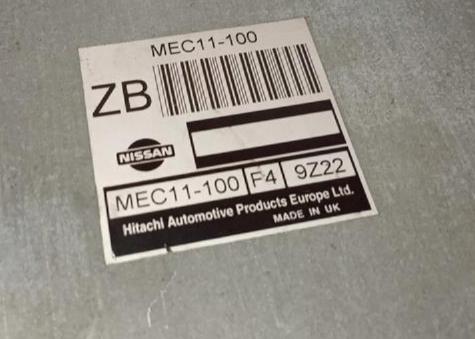 NISSAN PRIMERA P11 2.0 riadiaca jednotka Motora  MEC11-100
