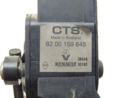 Potenciometer plynového pedálu SCENIC II 1.9D 8200159645