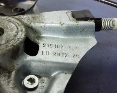 ASTRA IV J hatchback 5D Mechanizmus predný ľavy 20951581 13350757