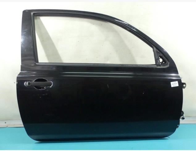 dvere predné pravé Nissan Micra K12 3d čierny Z11G