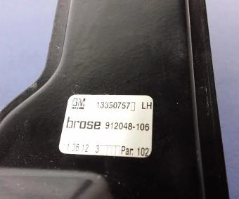 ASTRA IV J hatchback 5D Mechanizmus predný ľavy 20951581 13350757