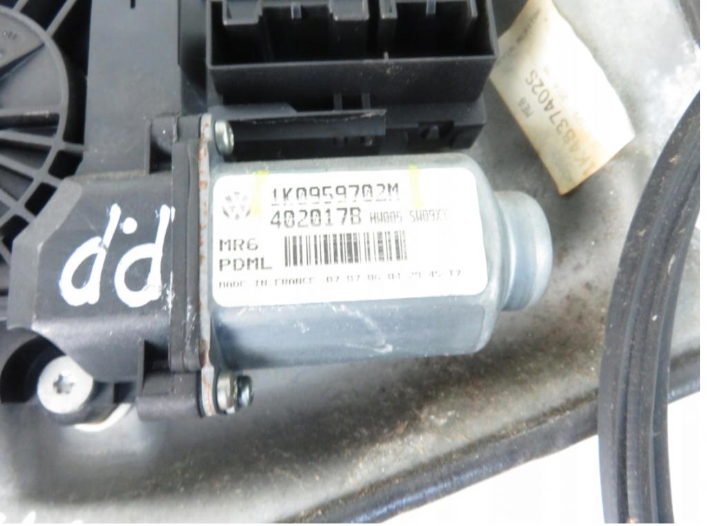 Mechanizmus okna pravy predný GOLF V 1K0959792J: