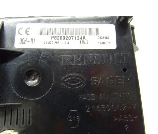 Modul UCH RENAULT CLIO II 1.2B 55kW