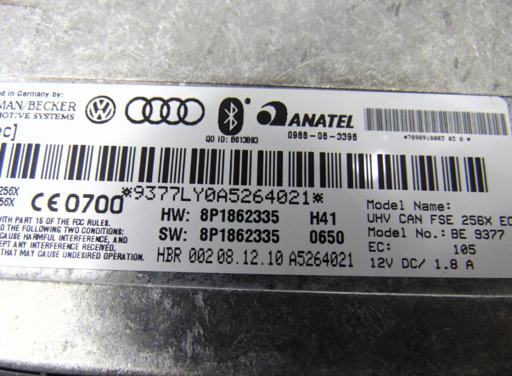 Modul BLUETOOTH  AUDI A3 8P SEAT EXEO