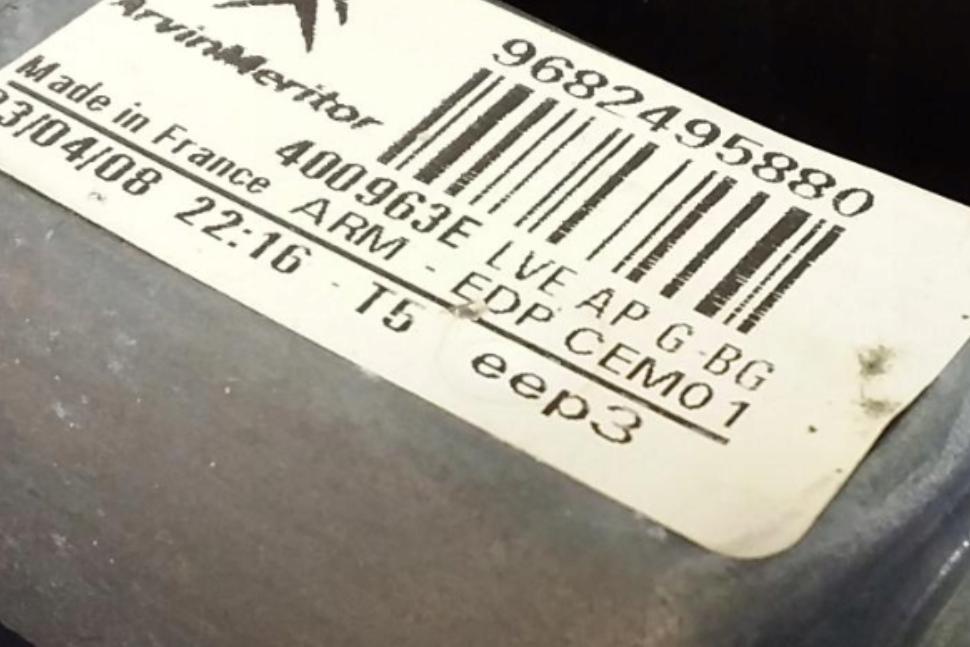 CITROEN C4 PICASSO I Mechanizmus okna ľavy predný 9682495880