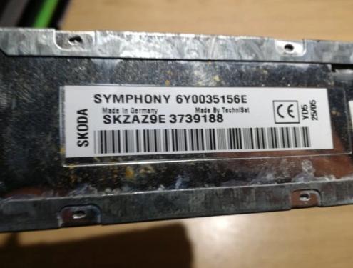 Radio Cd: Skoda Fabia 6Y0035156E Symphony