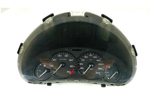 prístrojovka Displej budíky přístrojová deska PEUGEOT 206 2 konektor 9634961180