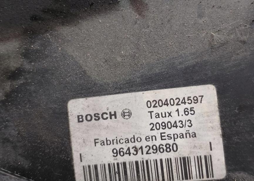 Posilovač bŕzd PEUGEOT 307 9643129680