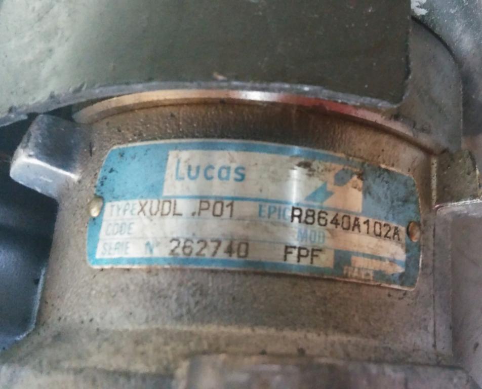 Pumpa vstrekovacia FIAT ULYSSE 2.1TD: -