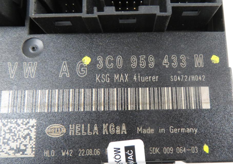Modul komfortu VW PASSAT B6  3C0959433M