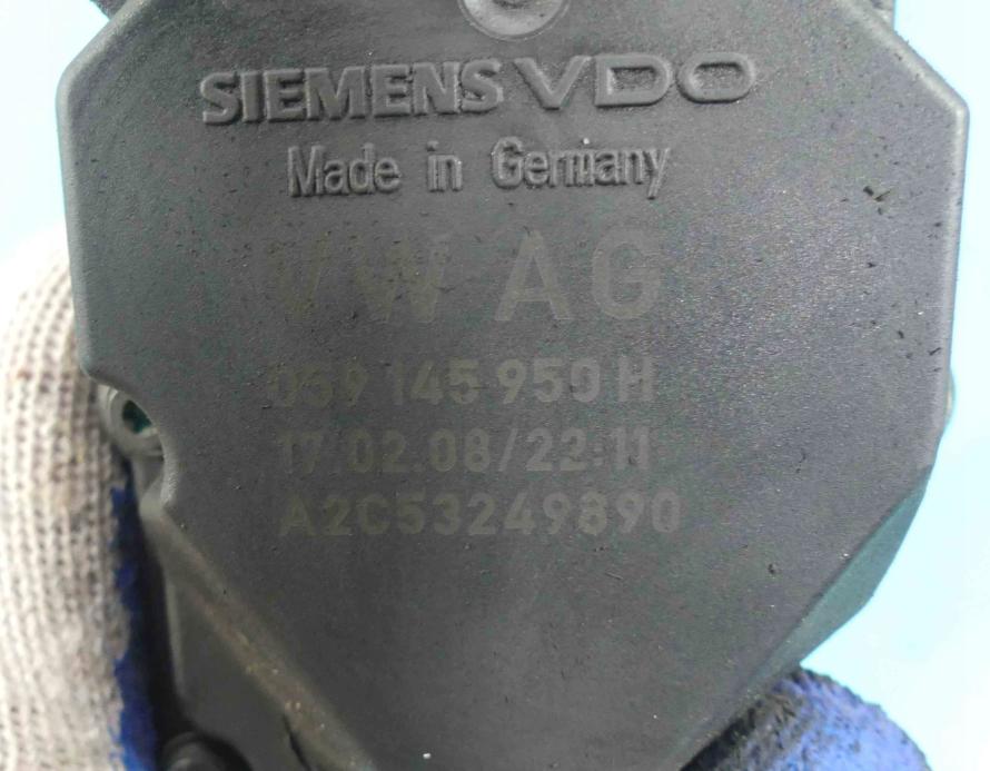 škrtíci klapka AUDI A6 C6  3.0 TDI 059145950H