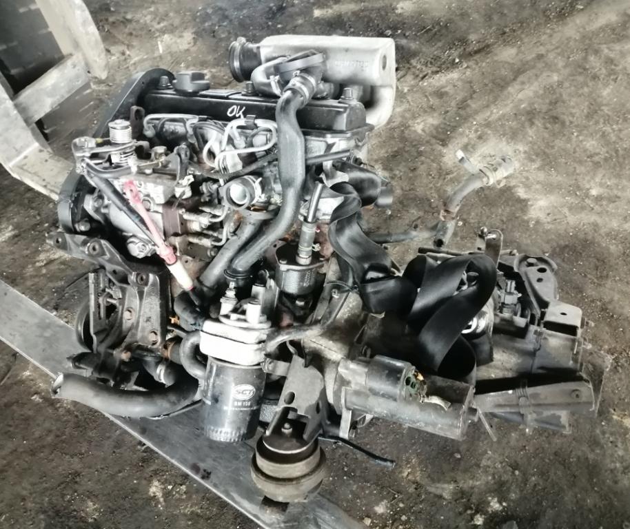 Motor VW GOLF III 1.9 D 1Y KOMPLETNÍ + Prevodovka