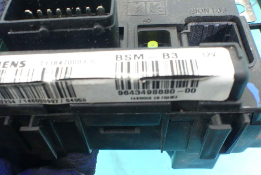 Riadiaca jednotka Modul BSM CITROEN XSARA PICASSO 9643498880