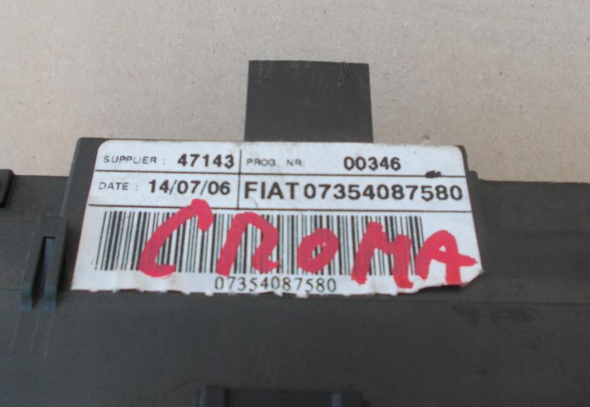 Prepínač kombinovaný Fiat Croma Tempomat: 07354087580