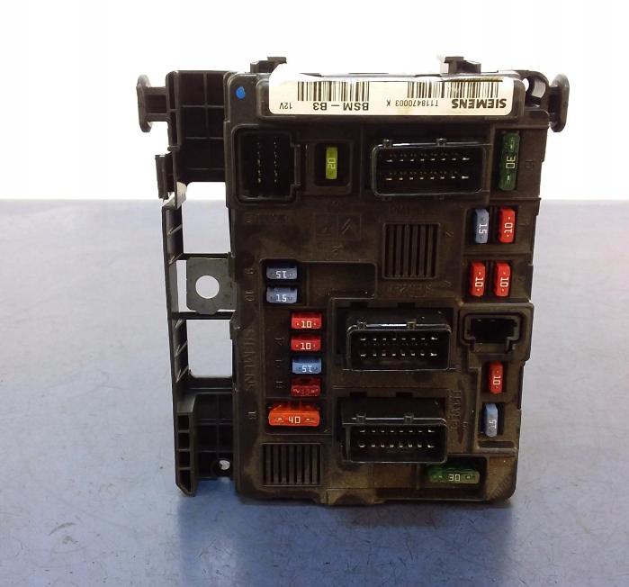 CITROEN C3 I Riadiaca jednotka Modul BSM 9650618480