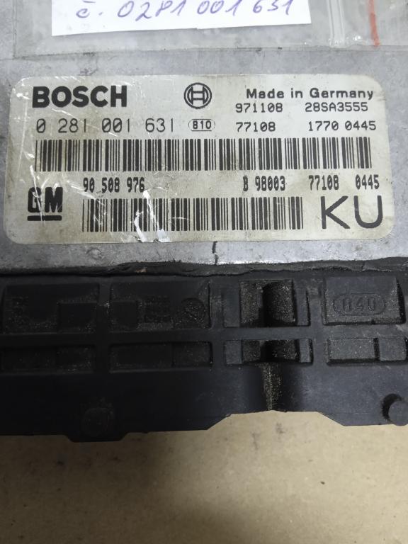 Opel Vectra B 2.0 DTI Počítač: 0281001631 90508976