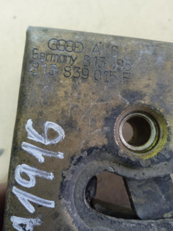 zámok dvere ľavý zadní: AUDI 80 B2  813839015F