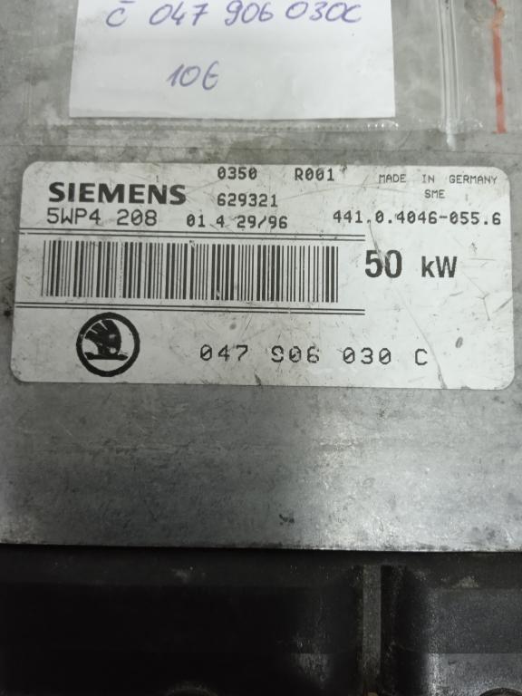 047906030C riadiaca jednotka Motor SKODA Felícia 1.3